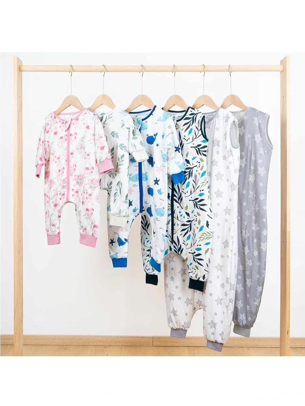 Litto Goose Toddler Sleep Sack cuffed  Baby Wearable Blanket Whale Design S NEW